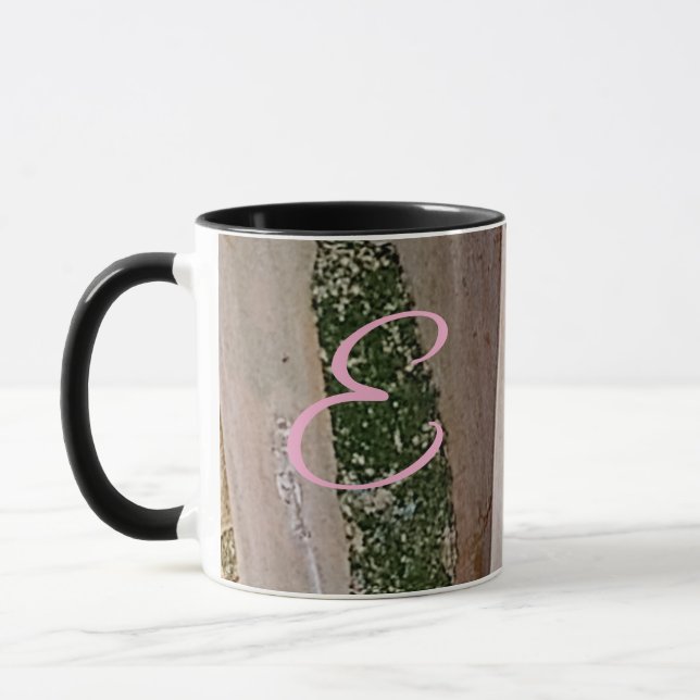 "E" ArborCrosse Initial Mug  Mugg (Vänster)