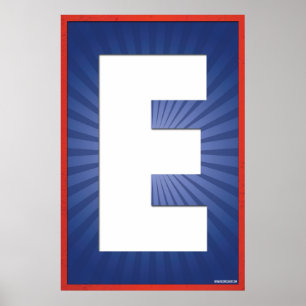 E av RÖSTAR Poster