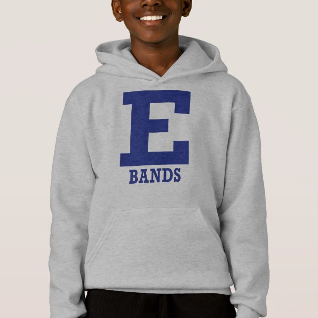 E-Bands Kids Grått T Shirt (Framsida)
