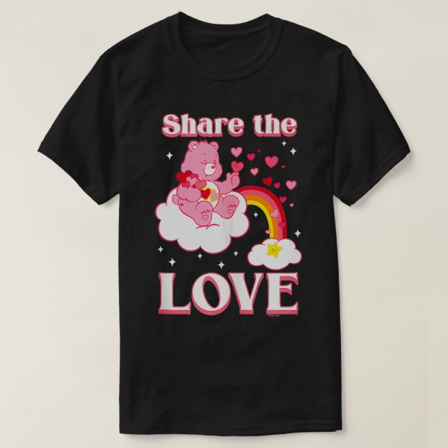 e Bears  Kärlek T Shirt (Design framsida)