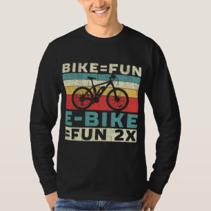 E-Bike Älskare Electric Bicycle Owner Bicycle Ride T Shirt