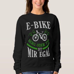 E Bike Bicycle E Bike Electric Bicycle Man som säg T Shirt
