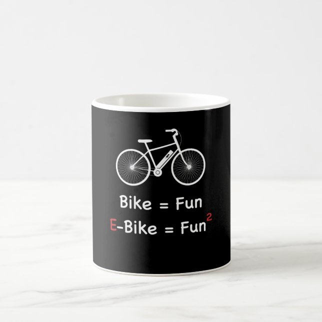 E-Bike Bike Roligt Bicycle Pedelec Electric Kaffemugg (Center)