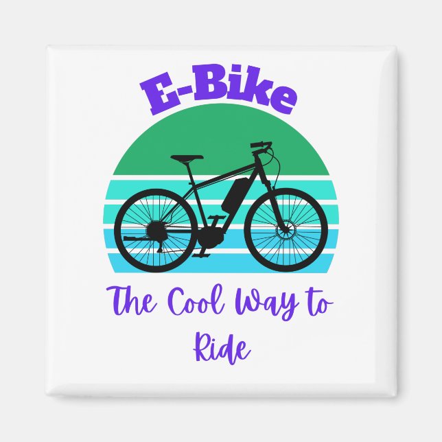 E-Bike Coolan Way to Ride Magnet (Framsidan)