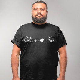 E-Bike Funny Bicycle Electronic Electric Cycling T Shirt