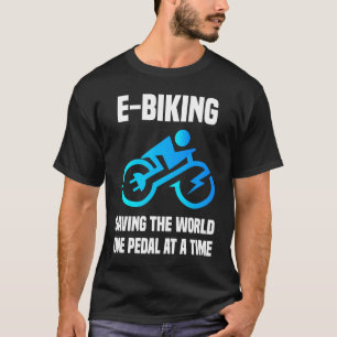 E Biker Spara World One Pedal i taget E BI T Shirt