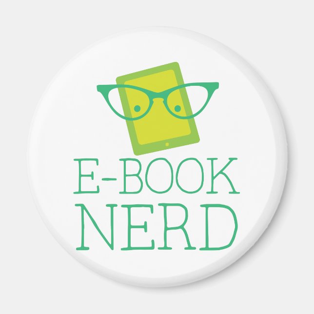 e-bok nerd magnet (Framsidan)