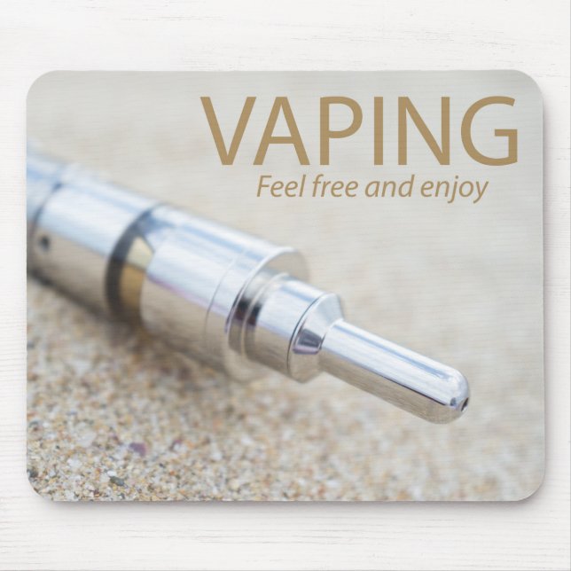 E-cig och ångning musmatta (Framsidan)