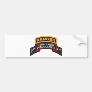 E Co 51st Infantry LRS-rulle, Ranger-flik Bildekal