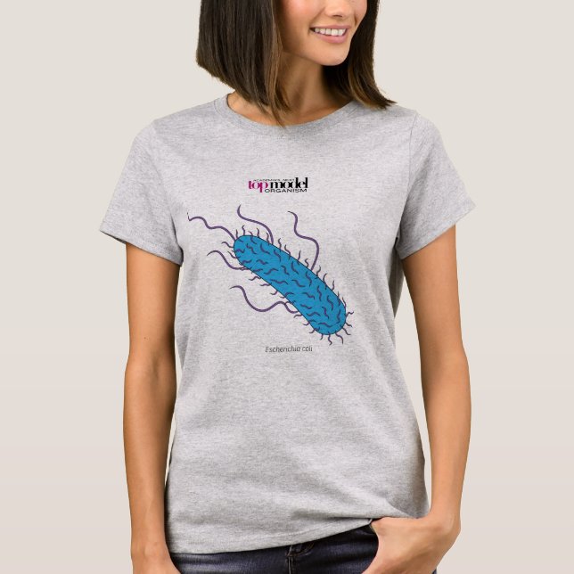 E. coli T-shirt (Framsida)