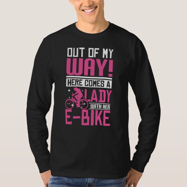 E-cycle Dam T Shirt (Framsida)