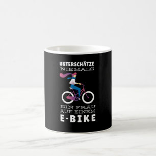 E-cycle Woman Kaffemugg