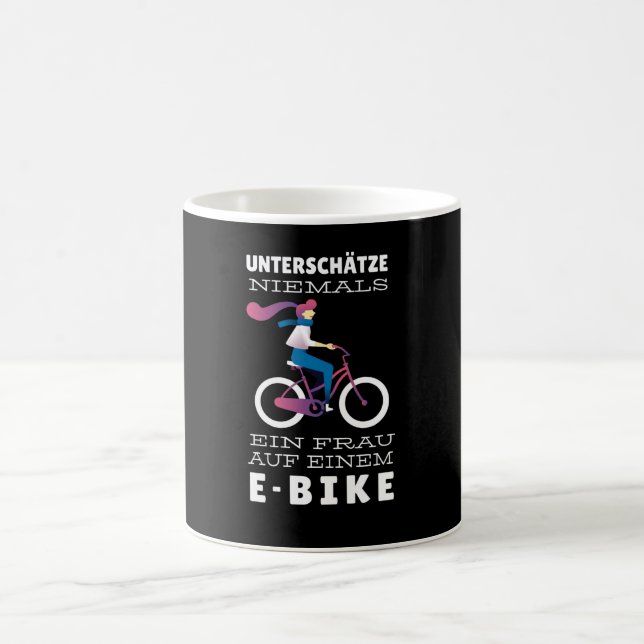 E-cycle Woman Kaffemugg (Center)