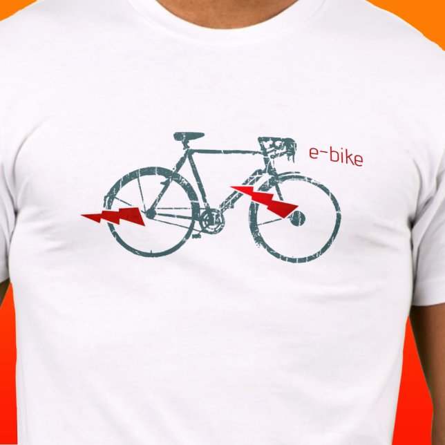 e-cykel Electric Bike T Shirt (Skapare uppladdad)