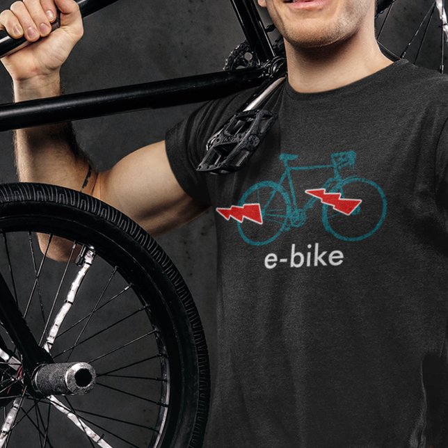 e-cykel Electric-Bike T-shirt (Skapare uppladdad)