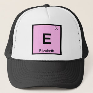 E - Elizabeth New Jersey Kemi Periodiska Systemet Keps