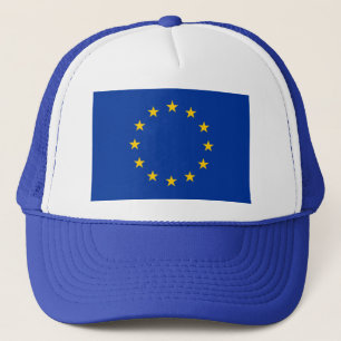 E-. - Europeiska unionflagga Keps