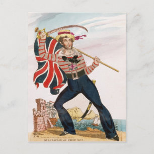 E.F. Saville som Union Jack Vykort