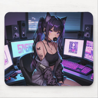 E-girl Mousepad Musmatta