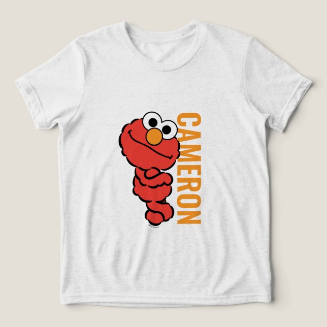 E is for Elmo T Shirt (Design Framsida)