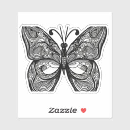 E.J. Borttagbar vinyl från Guld-fjäril Klistermärken