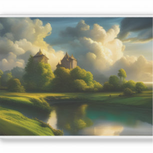 E.J. Guld Harmony of the Countryside Removable Klistermärken