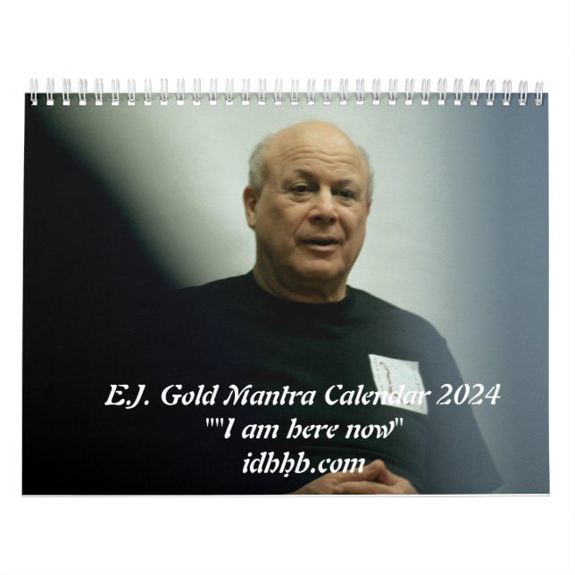 E.J. Guld Mantra Calendar 2024 Kalender (Omslag)
