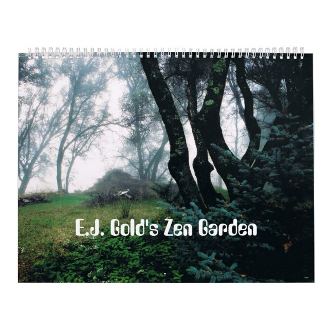 E.J. Guld Zen Garden Kalender (Omslag)