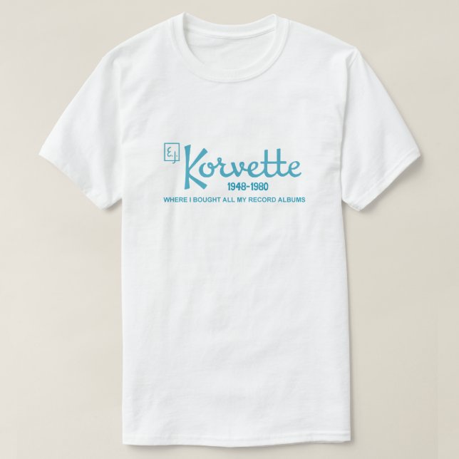 E.J. Korvette Department Store, IL. (1948-1980) T- T Shirt (Design framsida)