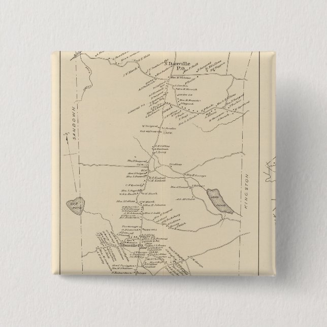 E Kingston, Danville, Hampstead Knapp (Framsida)