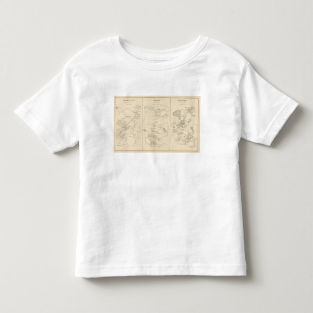 E Kingston, Danville, Hampstead T Shirt (Framsida)