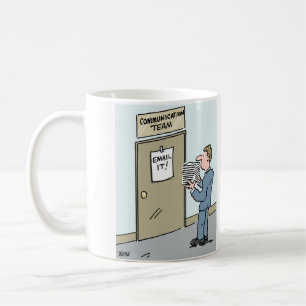 E-kommunikationsavdelningen Kaffemugg
