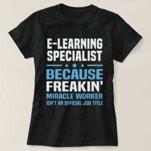 E-Learning-specialister T Shirt