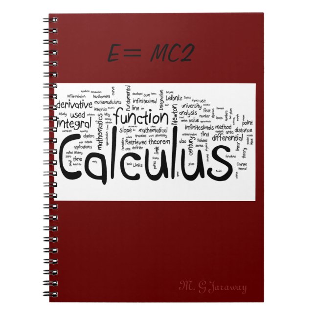 E=MC2 ANTECKNINGSBOK (Framsidan)