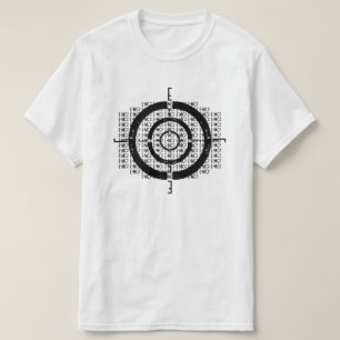 E=MC2 Compass Riddle där finns svartvitt T Shirt