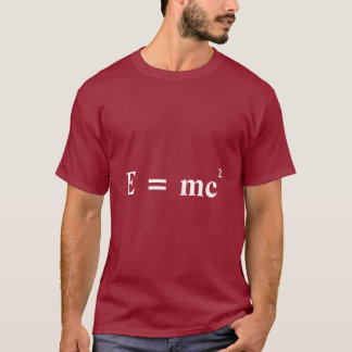E = mc2 Einstein samlas energiomvandling Tröja