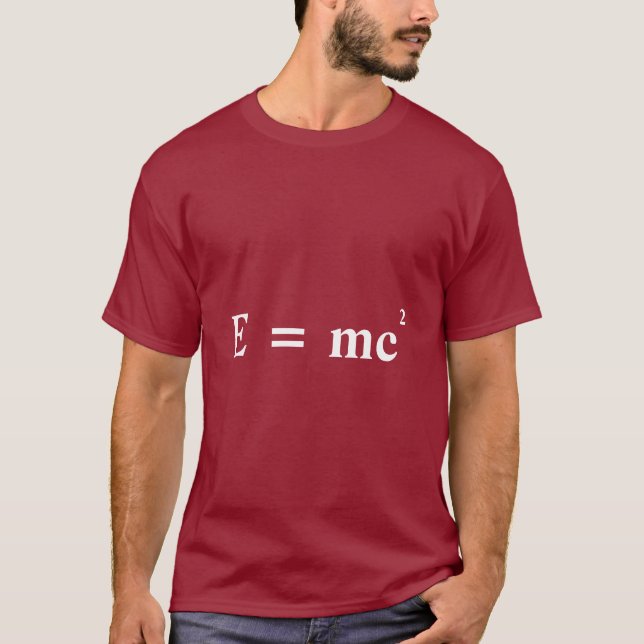 E = mc2 Einstein samlas energiomvandling Tröja (Framsida)
