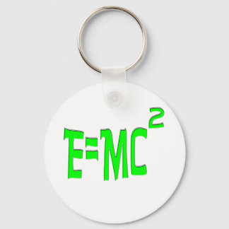 E=MC2 (grönt) Nyckelring