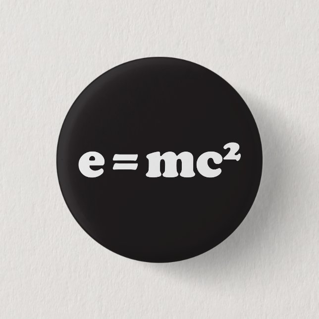 e = mc2 knapp (Framsida)