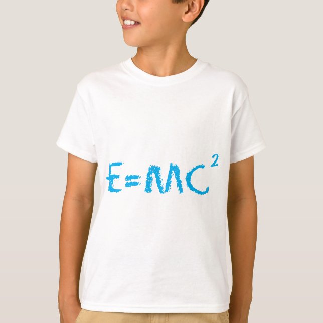E=MC2 Smart Kid T-shirt (Framsida)