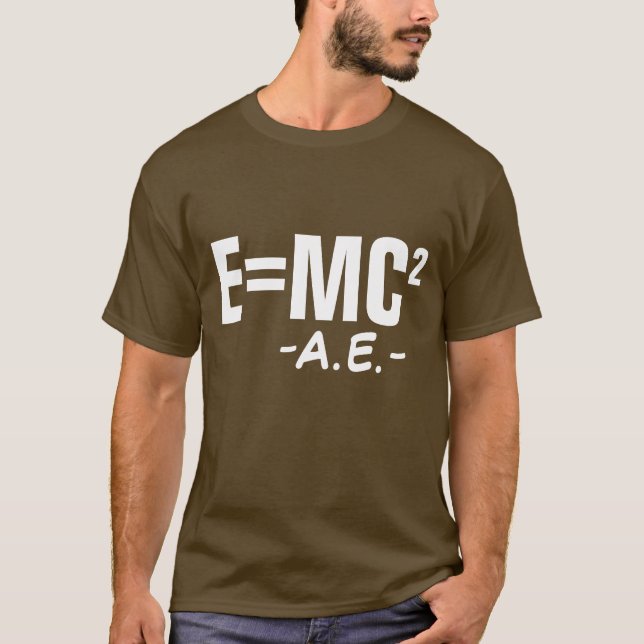E=MC2 T SHIRT (Framsida)