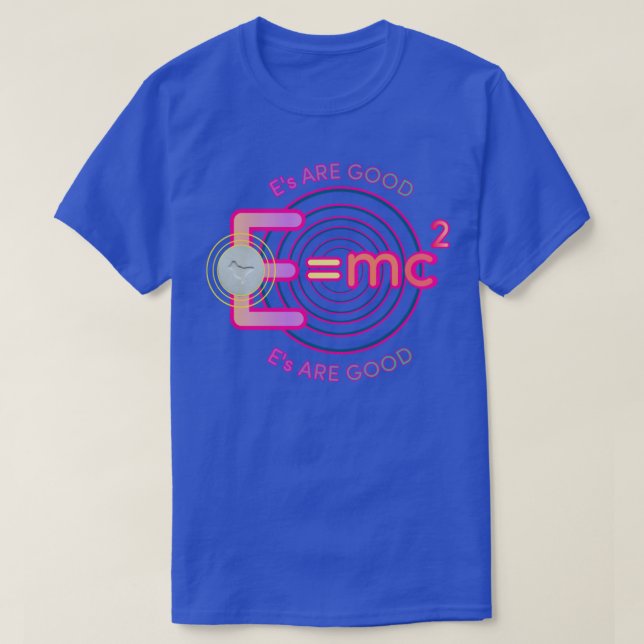 E mc2 t shirt (Design framsida)