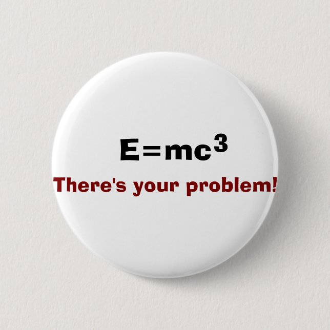 E=mc3 Knapp (Framsida)