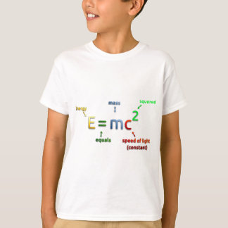 E = MC^2. E likställer kvadrerade MC Tee Shirt