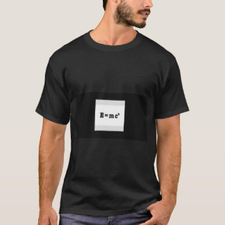 E=mc² Fysik T-Shirt | Einsteins Massa-Energi Ekv
