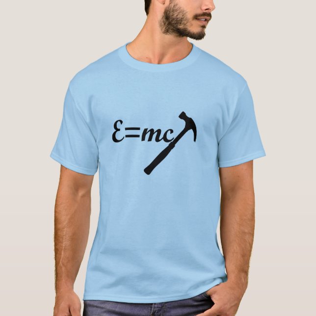 E=mcHammer T-shirt (Framsida)