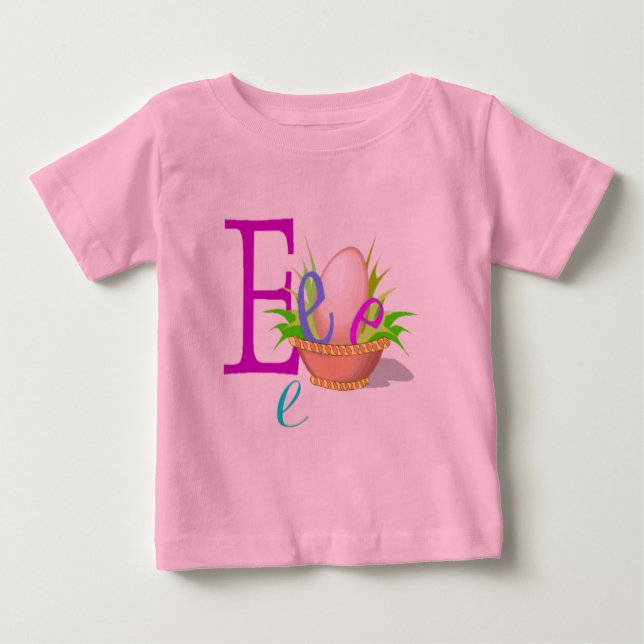 E - Monogramsamling T-shirt (Framsida)