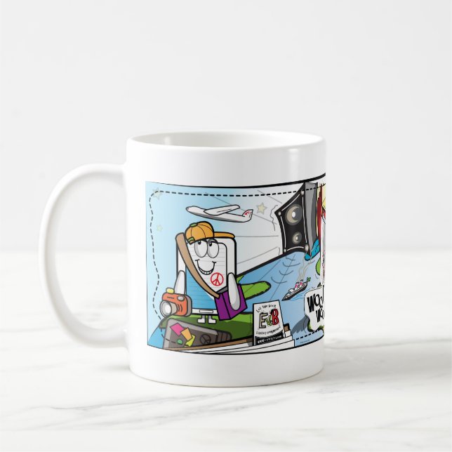 E och B "dansnågot liknande som du har aldrig.", Kaffemugg (Vänster)