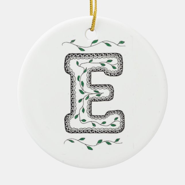 E Ornament i Julgran (Framsidan)