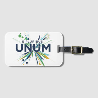E Pluribus Unum Bagagebricka
